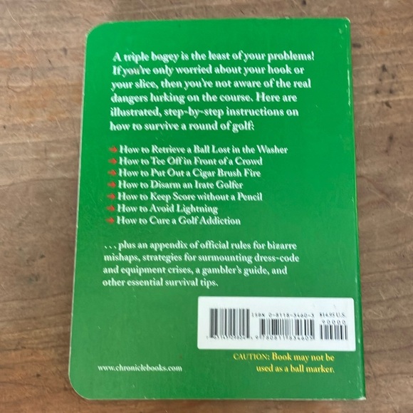 Golf : The worst-case scenario survival handbook Golf Book - Picture 2 of 16